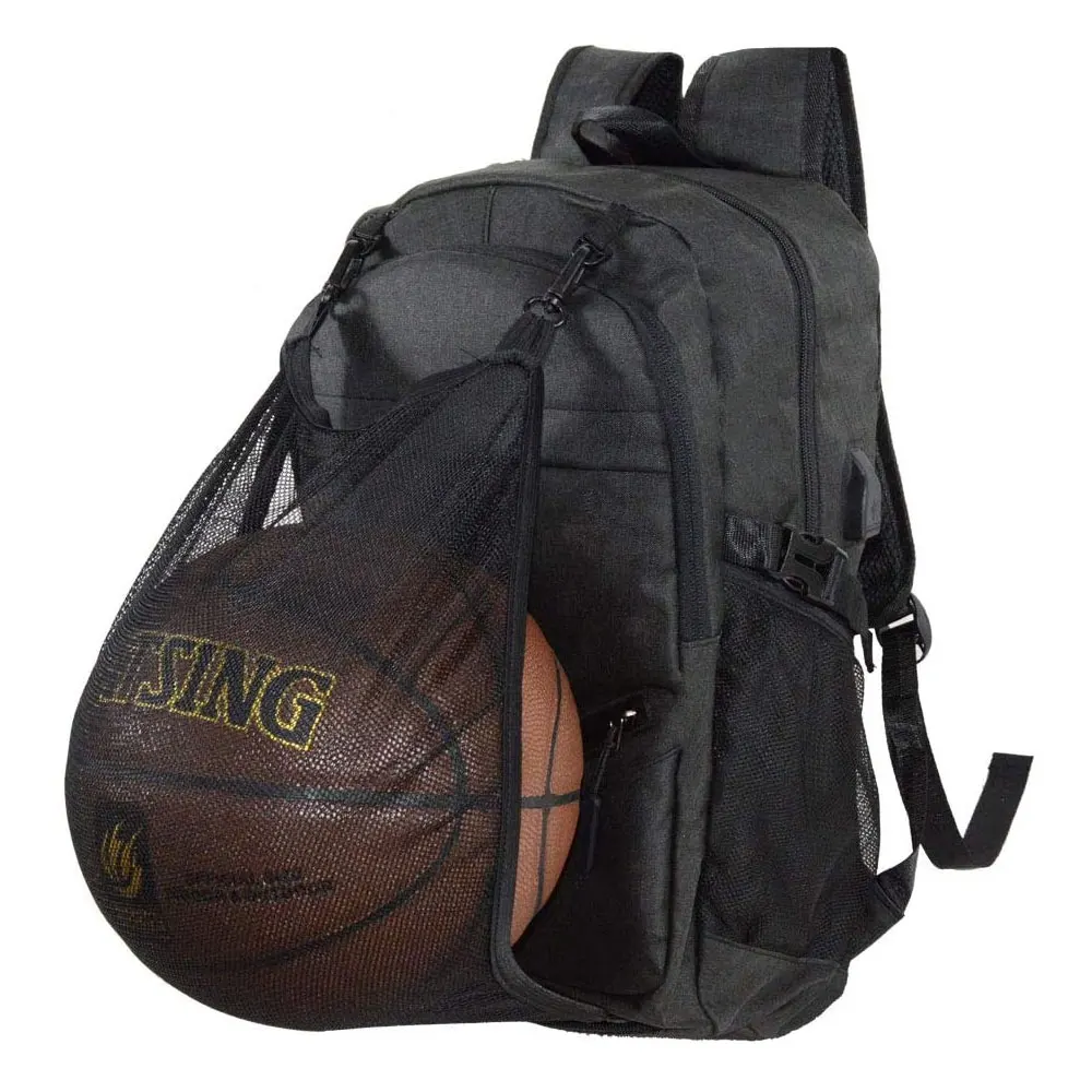 waterproof sport back bag pack gym basketball  OEM Basketball Backpack Large Sports Bag for Men Women with Laptop Com