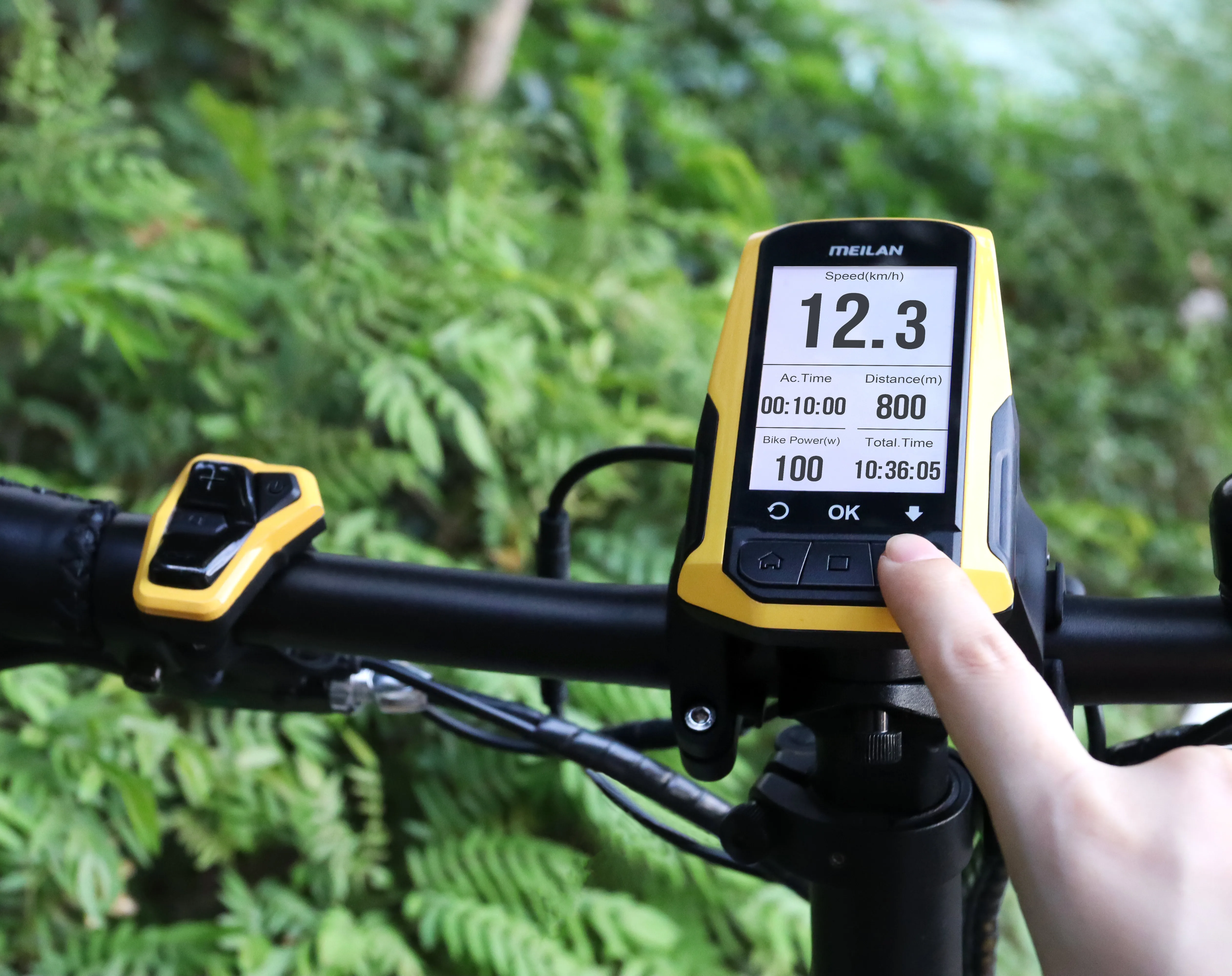 electric bike lcd display 2.6 inch for mid drive motor kit electric bicycle digital meters Meilan E1 Internet meters