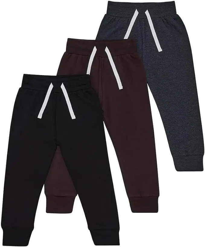 Wholesale 100% Cotton Baby Boys Joggers Pants Toddlers Children Outdoor Jogging Trousers Casual Sweatpants Boys Kid Jogger Pants