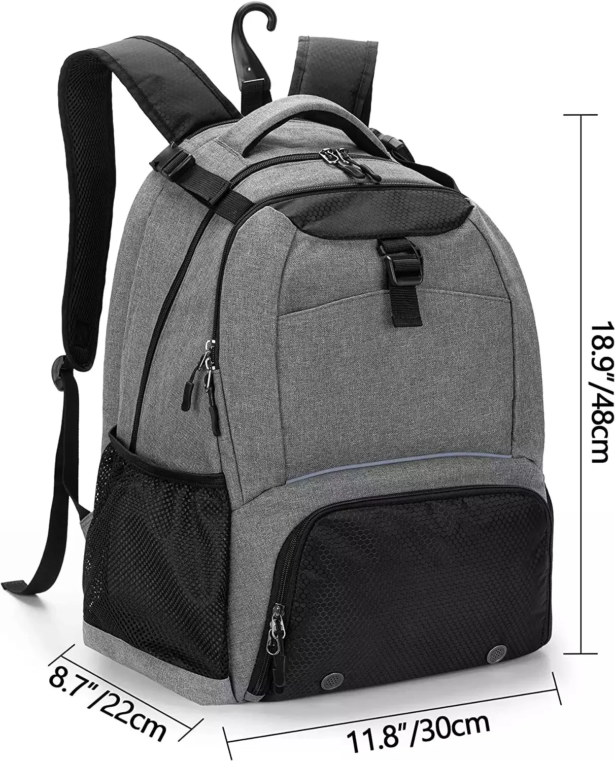 2023 Trending Tennis Bag with Separate Ventilated Shoe Space for Tennis/Pickleball/Badminton/Squash Racquet and Accessories