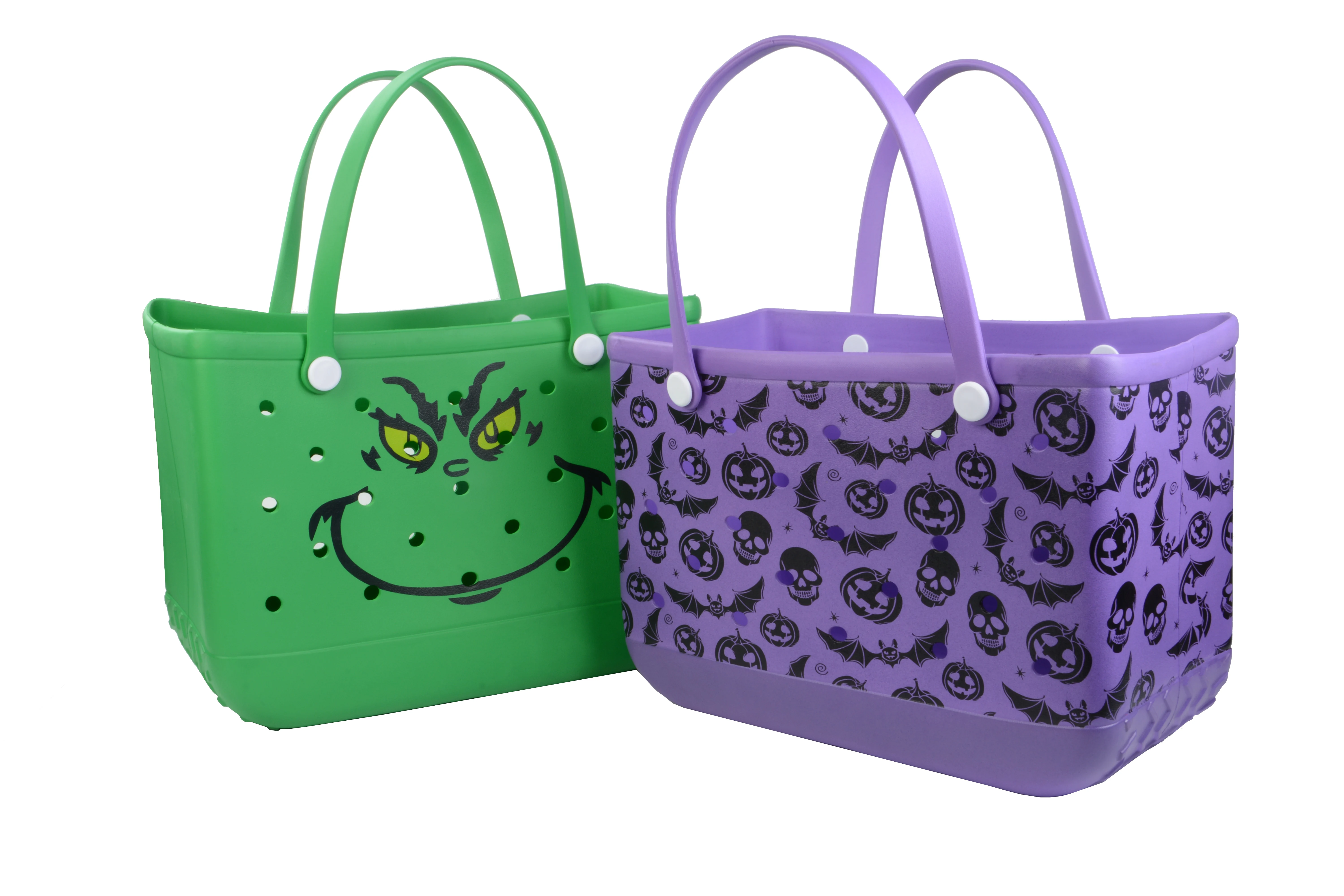Green Owl Large EVA Bag Large EVA tote bag