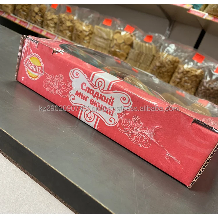 Cookie snacks vanilla flavoured sweet and crunchy top quality manufacturer prices cookies crackers for sale pack 0.5kg