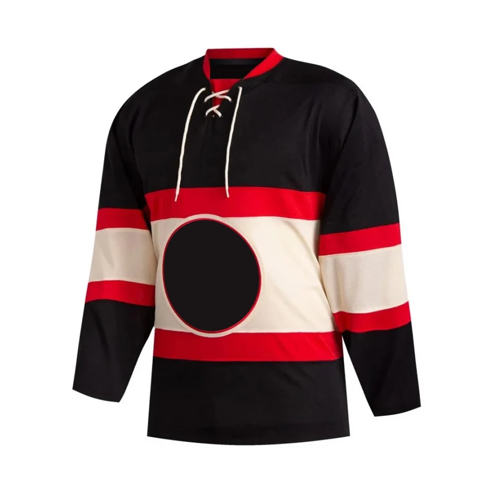 Latest Design Outdoor Sports Training Activewear Ice Hockey Jersey / Latest Customized Designs Factory Prices Ice Hockey Jersey