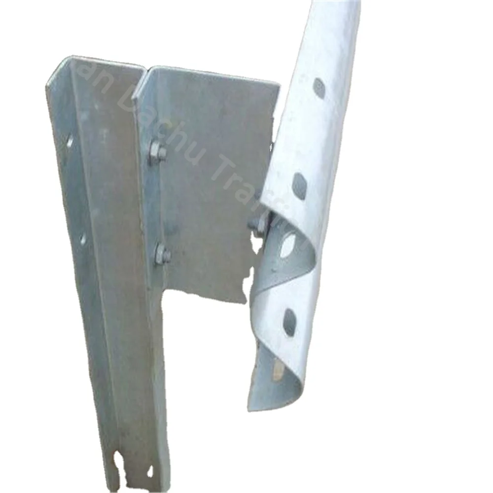 U-Channel Spacer Blocks Steel W Beam Guardrail Highway Traffic Barriers for Traffic Management