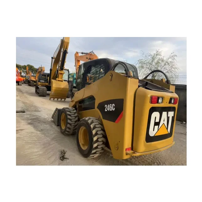 Buy Used Cat 246C Skid Steer Loader Second Hand Caterpillar Loader At Best Price