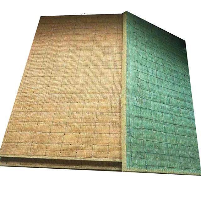 Rock wool board Thermal insulation material New reticulated rock wool boards Materials of construction
