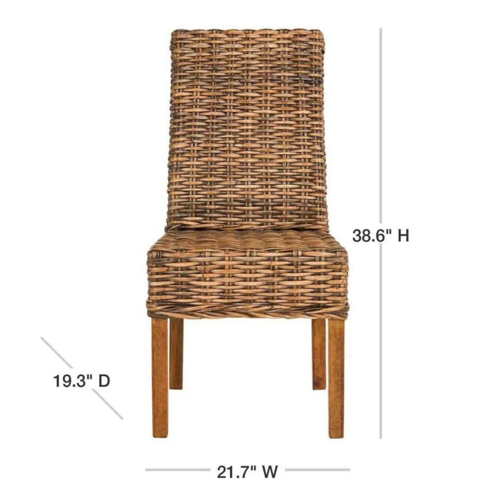 Wholesale Outdoor Casual Dining Chairs wicker rattan luxury design for dining room use Home Furnishing