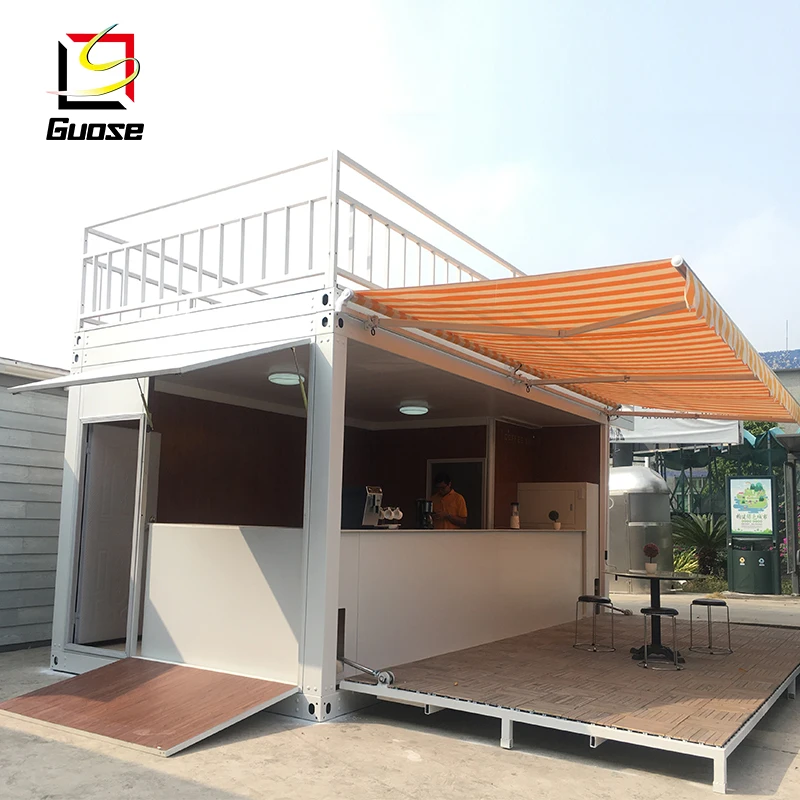 Дешевый коммерческий контейнер магазина гидравлический рычаг сборный