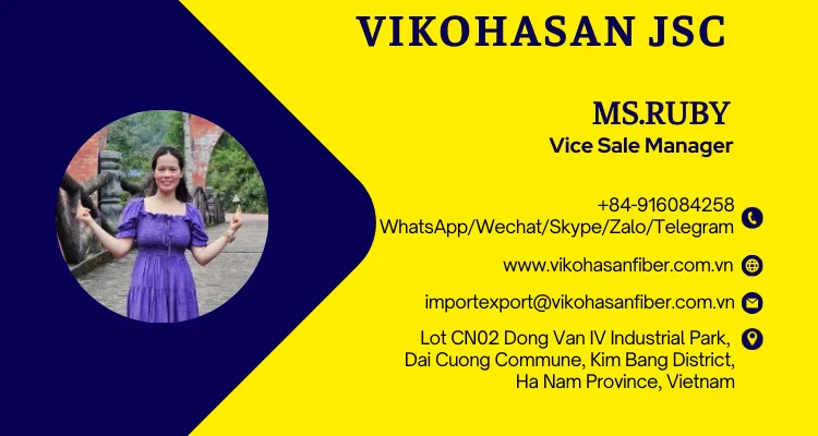 100% Polyester Recycle Pet 6D Solid Fiber Black  of Vikohasan Manufacturer GRS fibre for make non woven fabric yarn geotextile