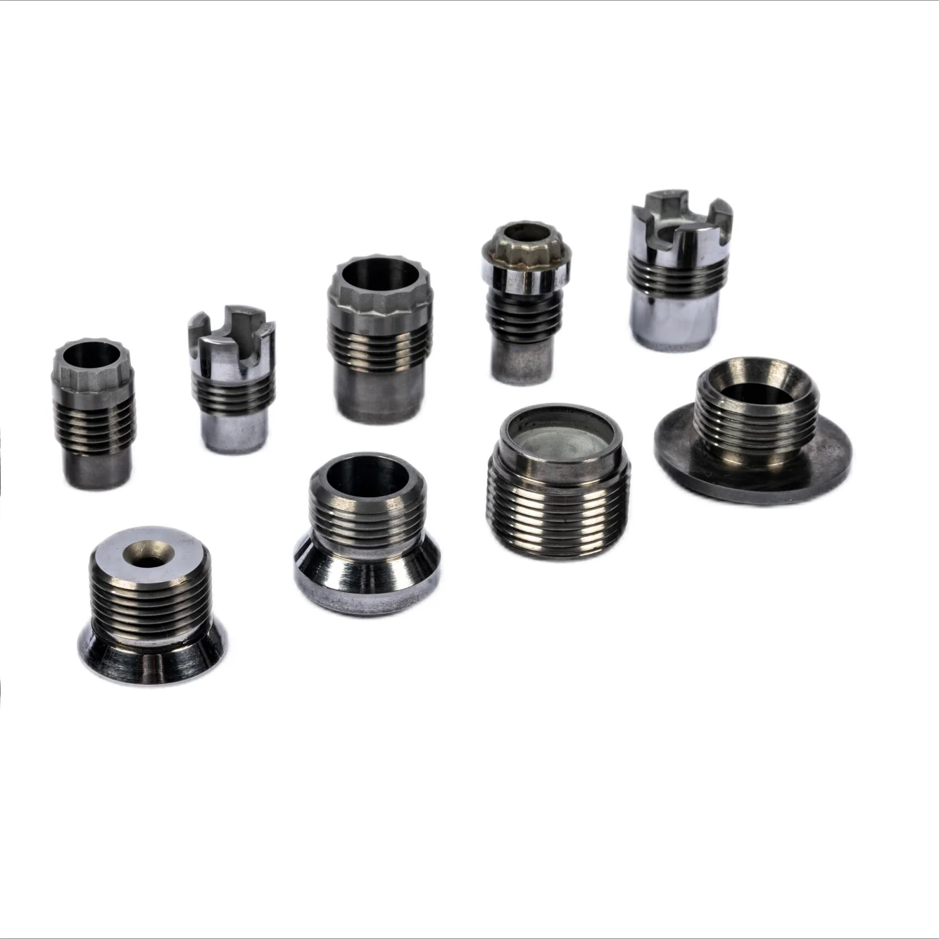 High Speed Rotation Nozzle Cooling Sand Blasting Nozzle Polished Water Pressure Nozzle