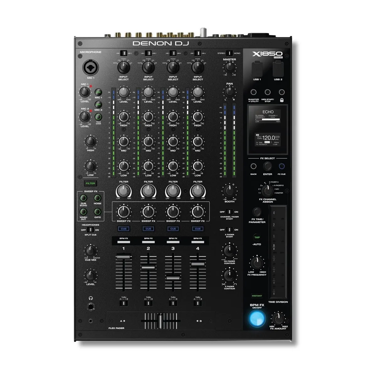 Лучшие продажи для нового X1850 Prime DJ миксер четырехканальный профессиональный оригинальный в наличии