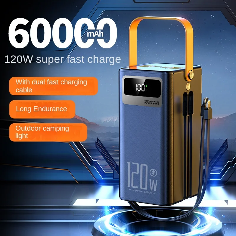 Power bank 100000 мАч 30000 50000 Ноутбук power banks станция 120 Вт выход