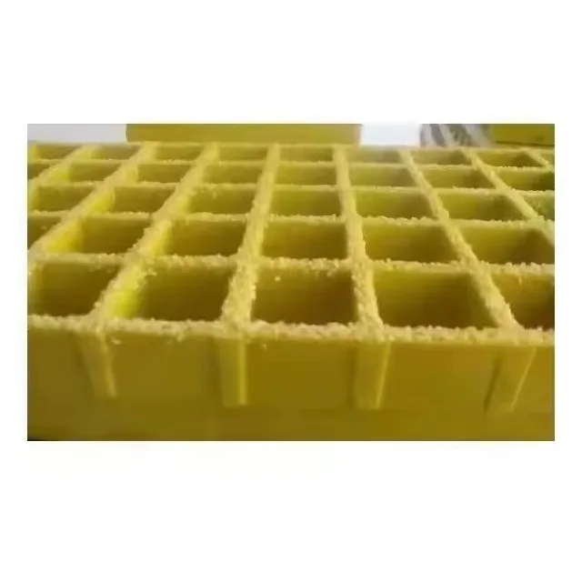 Верхняя промышленная Стеклопластиковая решетка из стекловолокна противоскользящая высокопрочная наружная пищевая новая безопасность 1220x3660x30 мм