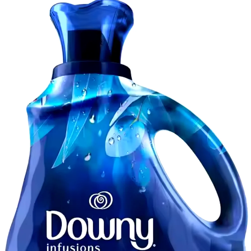 Downy Infusions Laundry Fabric Softener Liquid, BALANCE, Crisp Rain and Blue Eucalyptus, 101 fl oz