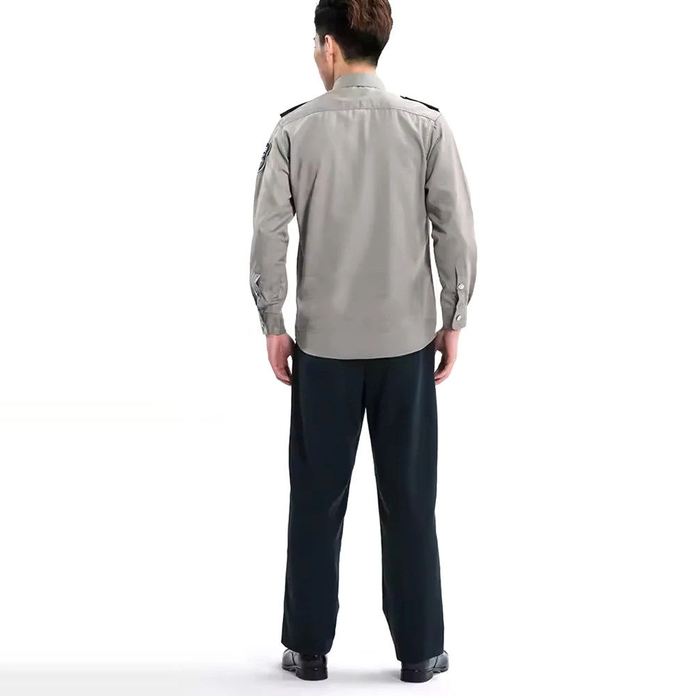 OEM Service Best Material Comfortable Men Security Uniform / Professional Quick Dry Breathable Wholesale Security Uniform