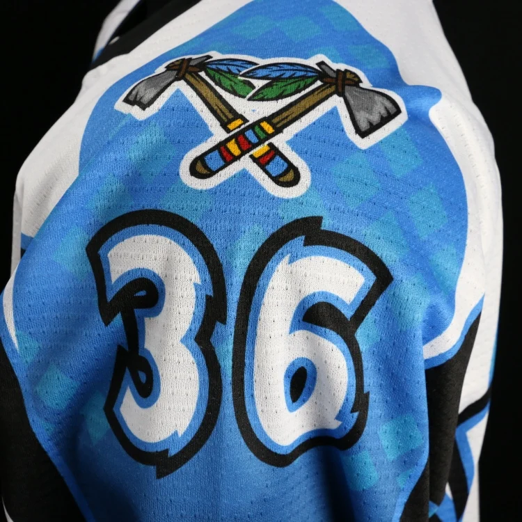 Wholesale Ice Hockey Goalkeeper Uniform Breathable Sublimation Mesh Fabric Ice hockey Jersey