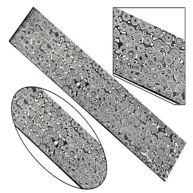 Custom Handmade Damascus Blank Billet  Hand Forged  Damascus steel Blank Billet For Making Knives