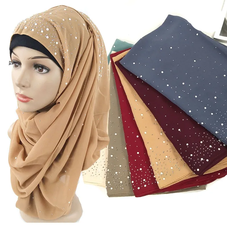 Wholesale Print Viscose Hijab Designer Scarf