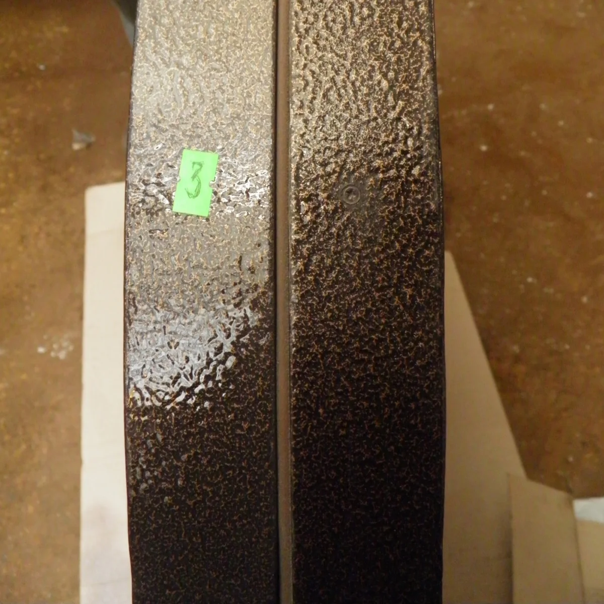 High quality Street clock D800 mm on a steel pole worldwide shipping