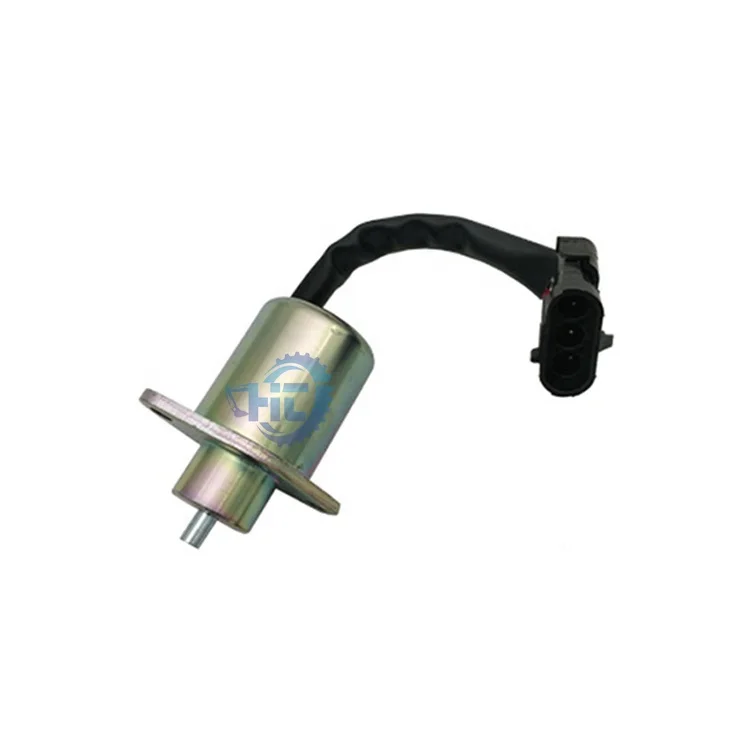Shutdown Solenoid Valve 12V 24V For Excavator Fuel Shut Off Soenoid Valve 2848A275