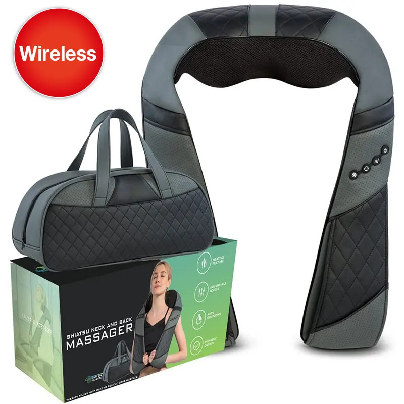 Оптовая продажа хиропрактика массажер для спины снятие боли в шее подушка шейного отдела позвоночника устройство расслабления плеч и