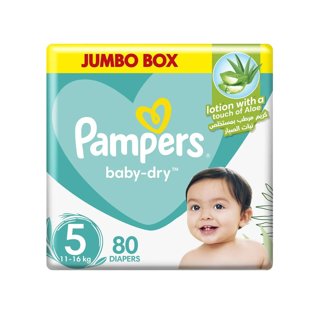PAMPERS JUMBO PACK SIZE 5 JUNIOR 22PCS