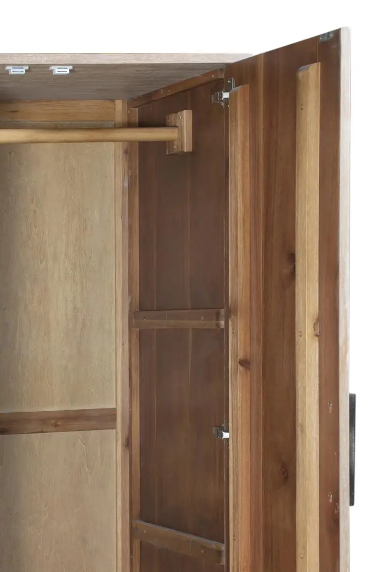 Wholesale Price AMAZON Wooden Wardrobe 2 Drawers Promotional Bedroom Furniture Graphic Design Made In Vietnam