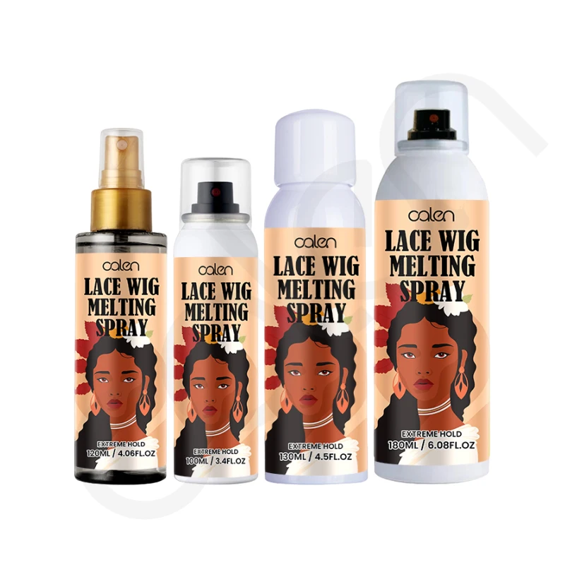 Oalen 120ml Private Label Glueless Bond Fast Dry Extreme Hold Glueless Lace Wig Adhesive Melt Spray