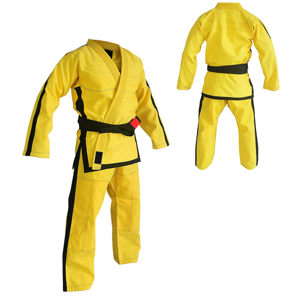 Breathable 2 Pieces Men Martial Arts Karate Uniform Low MOQ Men Karate Uniform