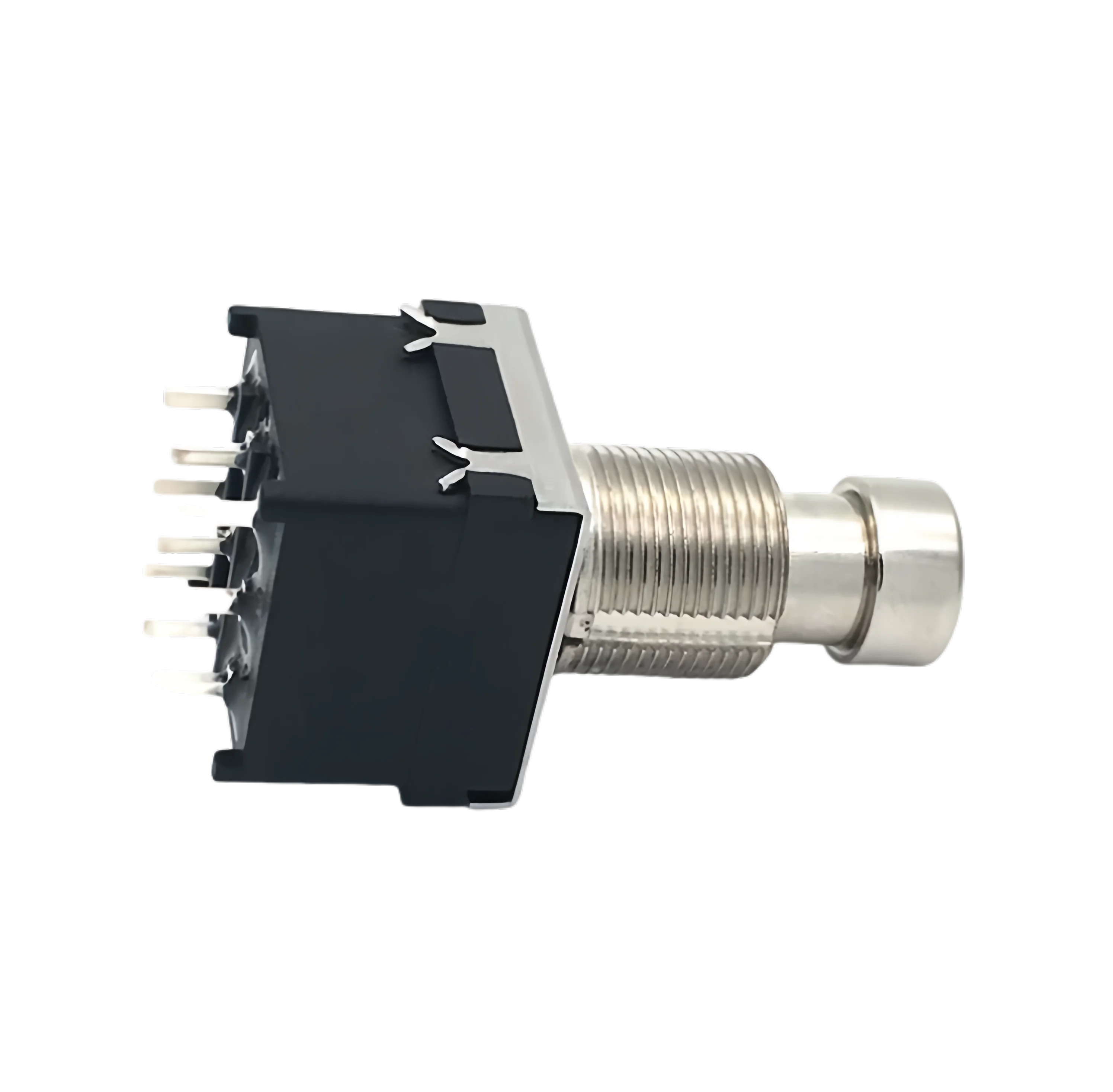 9Pin 3pdt Guitar Effects Pedal Box Stomp Foot Metal Switch True Bypass 17mm Momentary Soft Touch Push Button Foot Switch