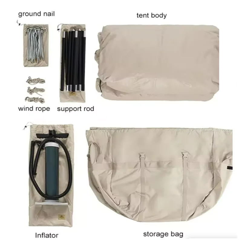 Inflatable Air Tent Lightweight Portable Outdoor Camping Gear