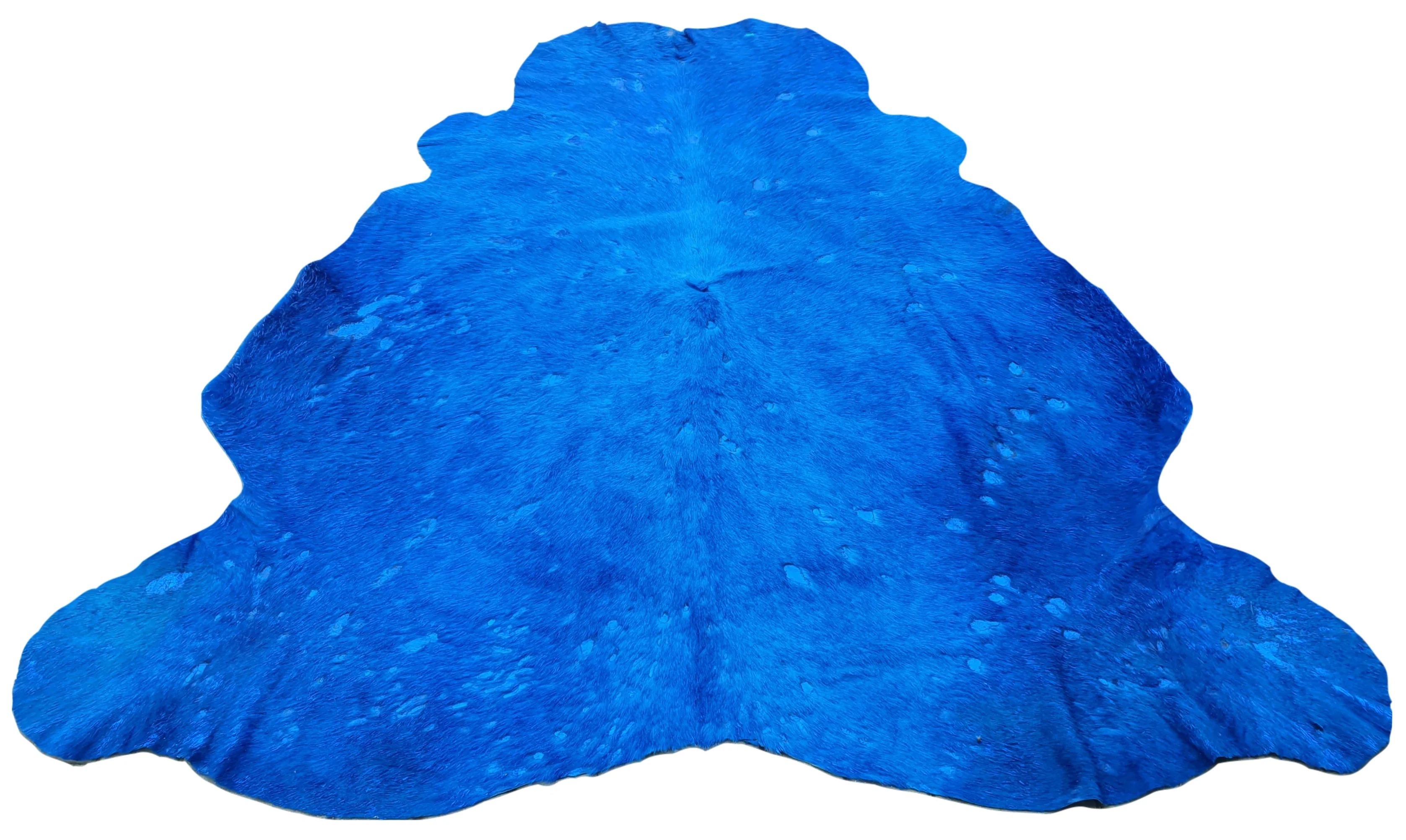 Real Fur Leather Dyed Colorful Hair-on Handmade Patchwork Cowhide Fur Area Carpets For Indoor And Out Door Decorations