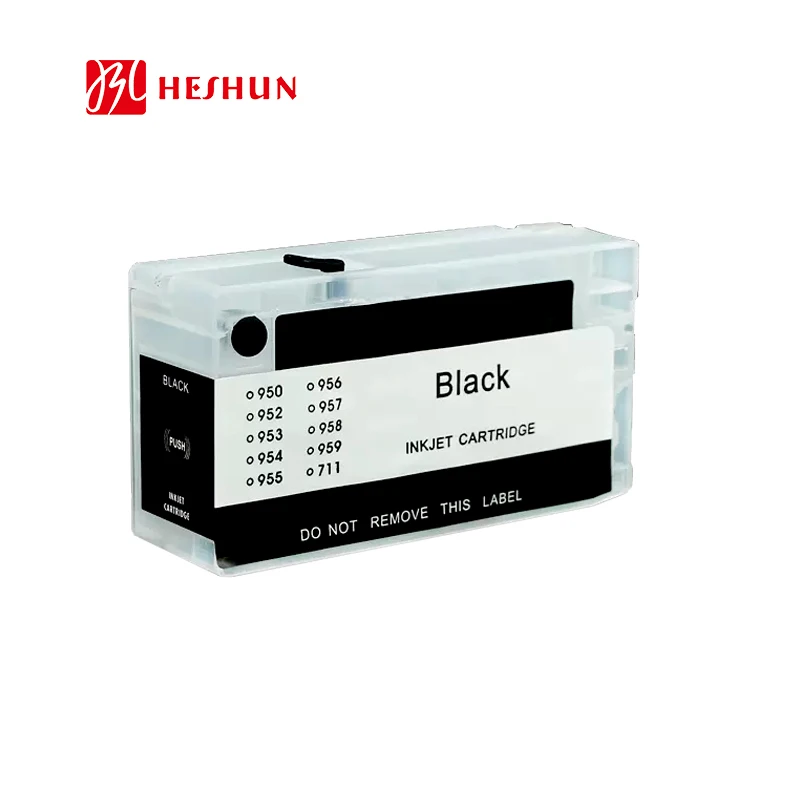 HESHUN 952XL/953XL/954XL/955XL с дуговым чипом многоразовый картридж для HP 953 954 955 952 XL чернильный