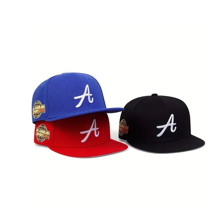 Snapback Hats Wholesale Factory Custom Corduroy Vintage Flat Brim Fitted Gorras Hip Hop Sports Hat For Men Unstructured Corduroy