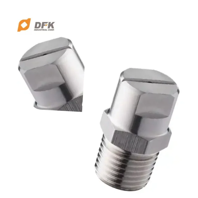 Easy Installed Stainless Steel Flat fan Spray Nozzle For Washing