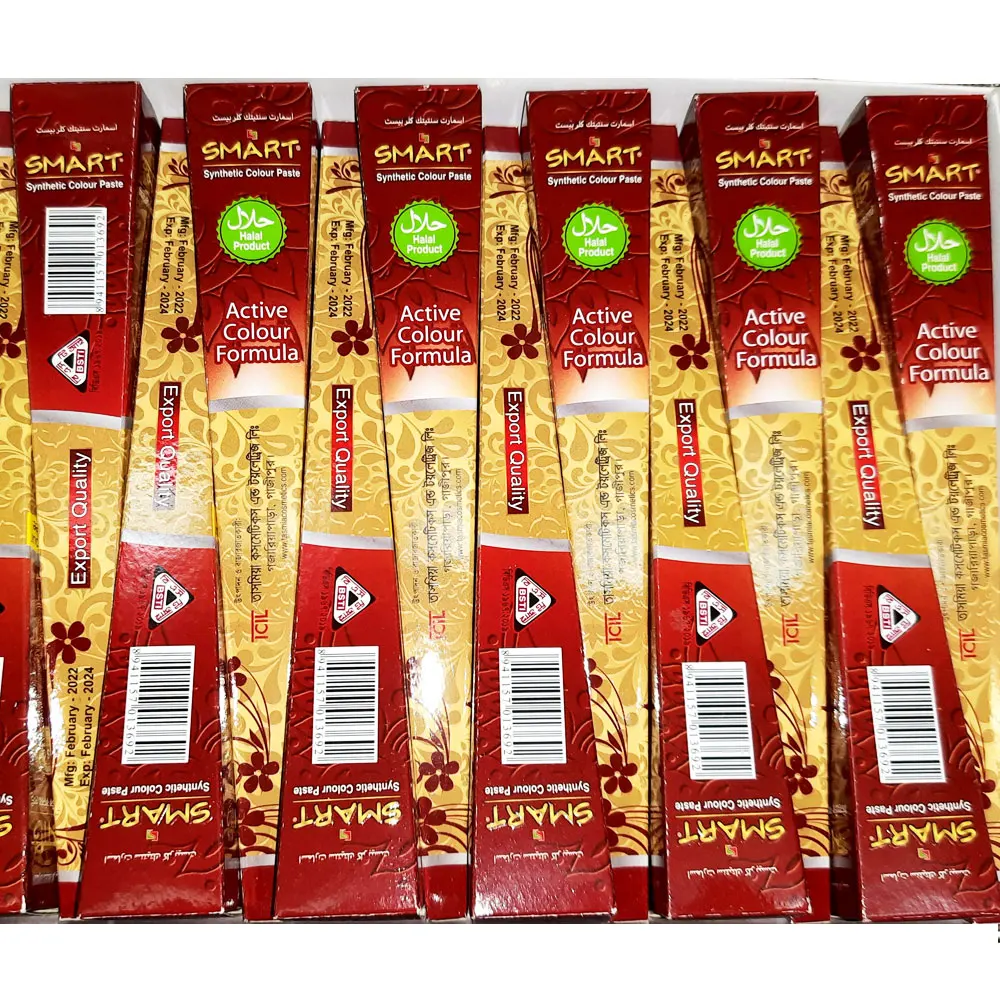 Smart Kashmiri Synthetic Color Paste Non-toxic Mehndi Lasting Duration 2024 Henna Paste Manufacturer