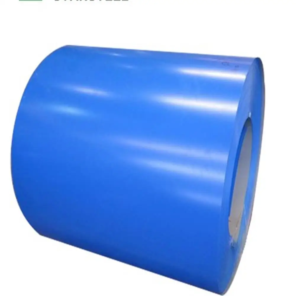 PPGI Coil with Ch Iron Hot Dip Color Coated Galvanized Steel Prime Quality 0.3mm Customized Full Hard Standard Seaworthy Packing