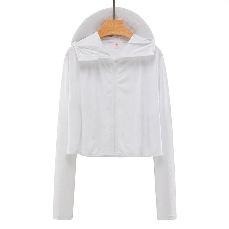2023 Summer UPF50+ Sun Protection Clothing Outdoor Anti UV Skin Jacket Coat Rash Guard Women