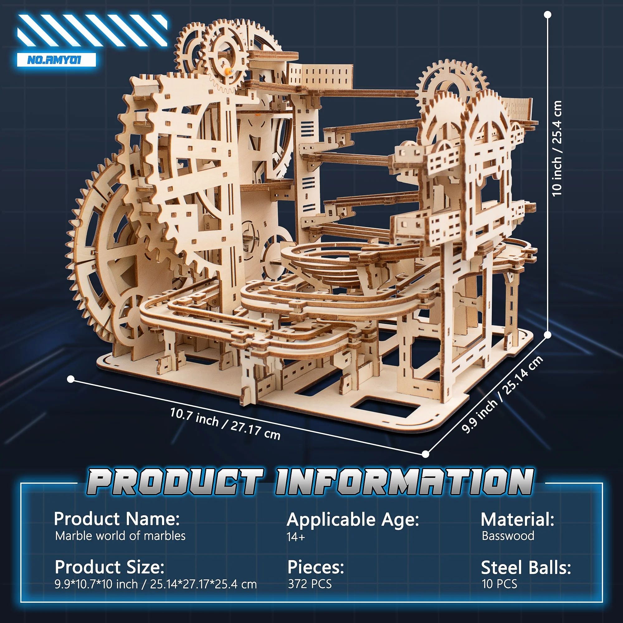 Деревянные 3D-пазлы для мальчиков
