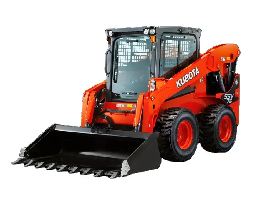 New And Used Kubota Skid Steer Loader Wheel Skid Steer Loader Earth-Moving Construction Machine For Sale Cheap Price