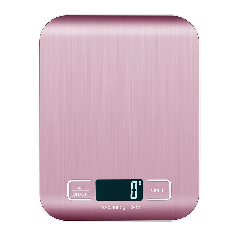 Discount LCD 5kg 10kg 1g Electronic weight food USB 5 kg stainless steel electric kitchen digital scales