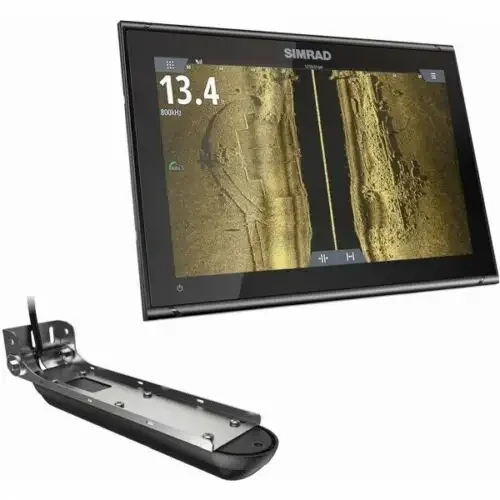 Новый Simrad GO12 XSE GPS Fish Finder с активным преобразователем 3 в 1 гарантированное предложение продаж