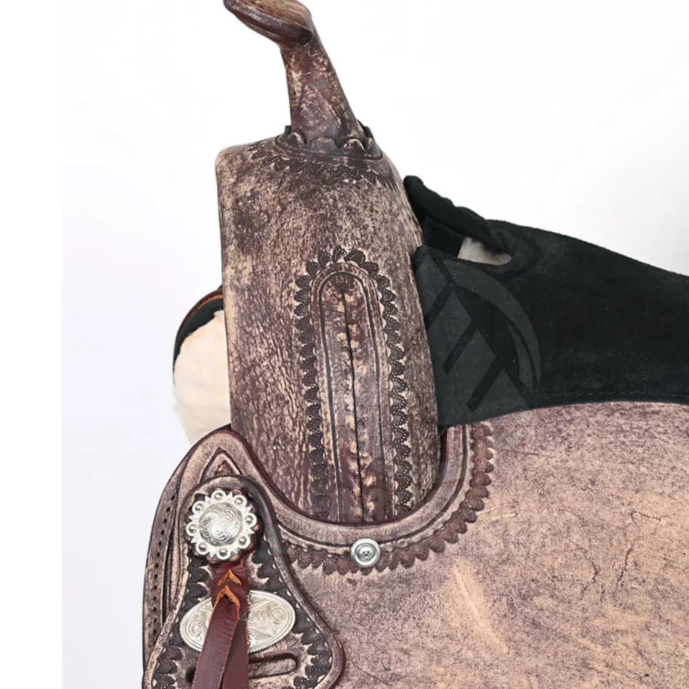 Oem Service Horse Saddles Pakistan Made Lightweight Horse Saddles Plain Dyed Horse Saddles