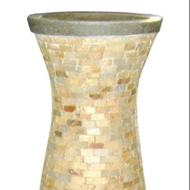 Pebble / Slate water fountain - Stacked stone walls & Water features fountain - River Stone & Pebble water fountain [wholesales]
