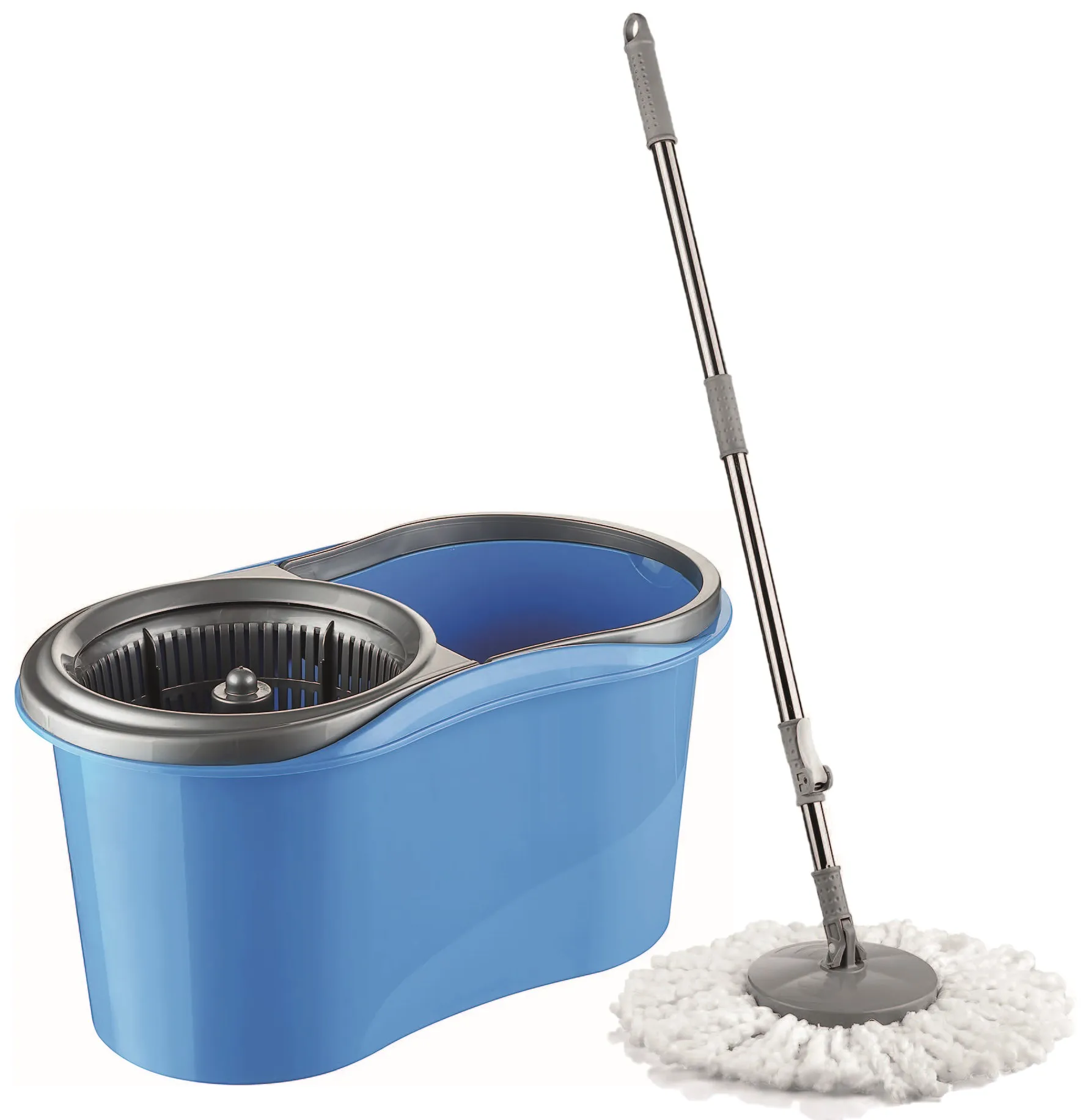 Rotating Mop Head Cleaning Set with Microfiber Mop and Bucket Professional Cleaning Tools Household