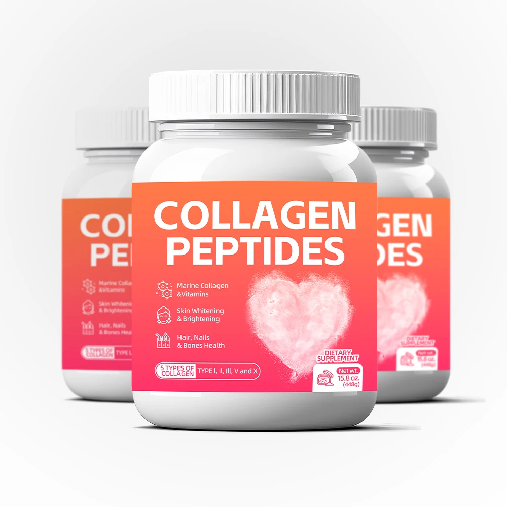 ODM Collagen Peptides Powder Top Quality Healty Immune System Nutritional Collagen Peptides Powder