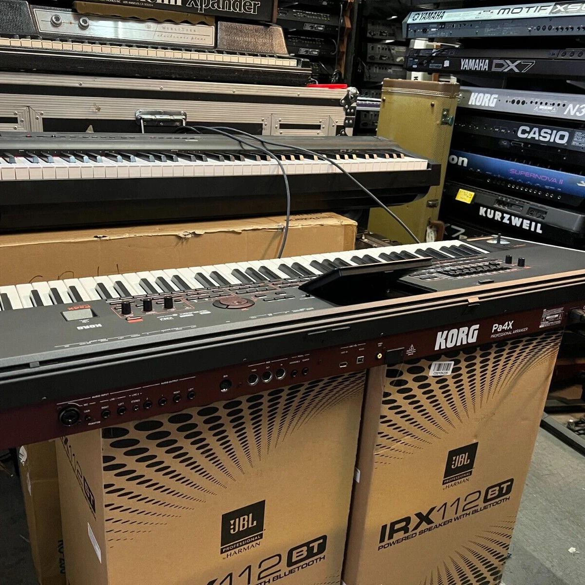 HIGH QUALITY AND DURABLE SALES FOR  New Discounted Korg Pa4x 76 Keyboard With PaAS Speaker System