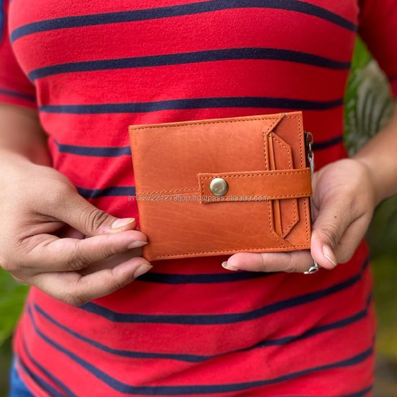 Genuine Leather Wallet Slim Leather Multi Uses Wallet Handicraft Stylish Wallets