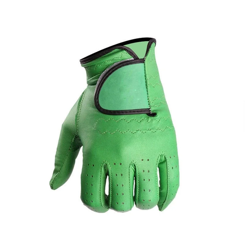 Pro-Level Golf Gloves with Unique Texture and Tailored Fit for Better Swing Dynamics and Stability
