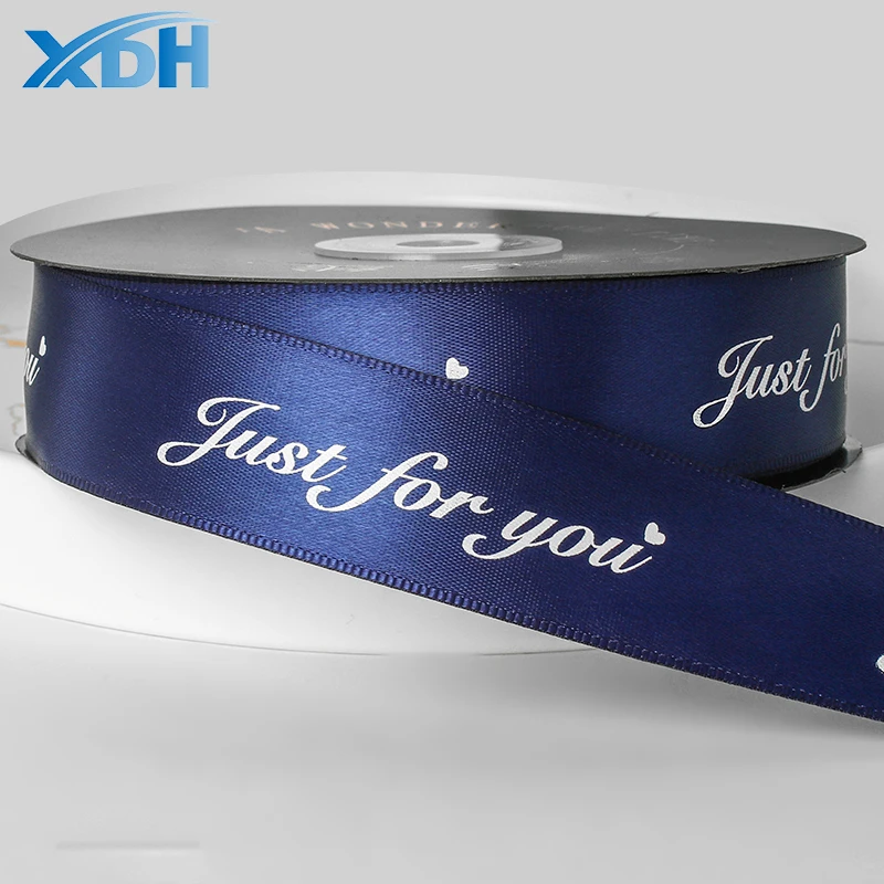 China Wholesale Colored Satin Ribbon 1.5 Inch With Logo And Ribbons For Gift Wrap